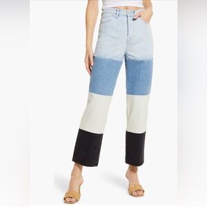 BLANKNYC the Baxter color block size 27